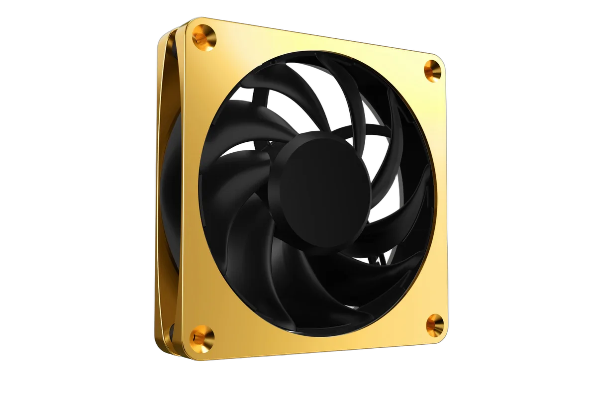Alphacool Apex Stealth Metal 120mm - 2000rpm GOLD, vue 7