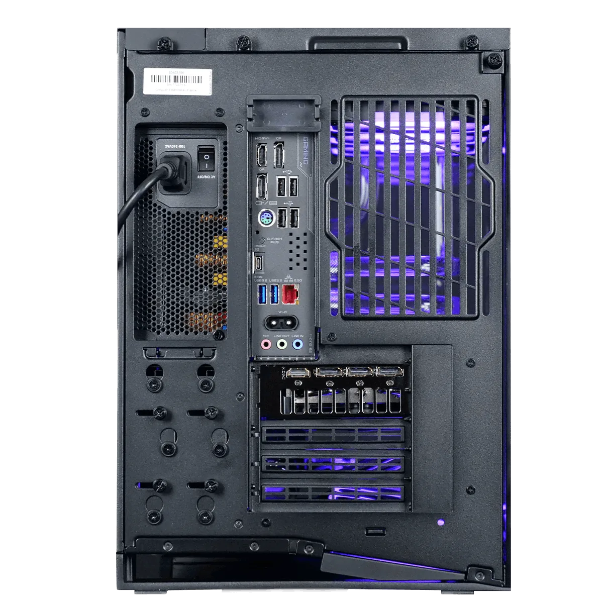 LEGIT - 9800X3D/32Go/1To/5080 WC, vue 6