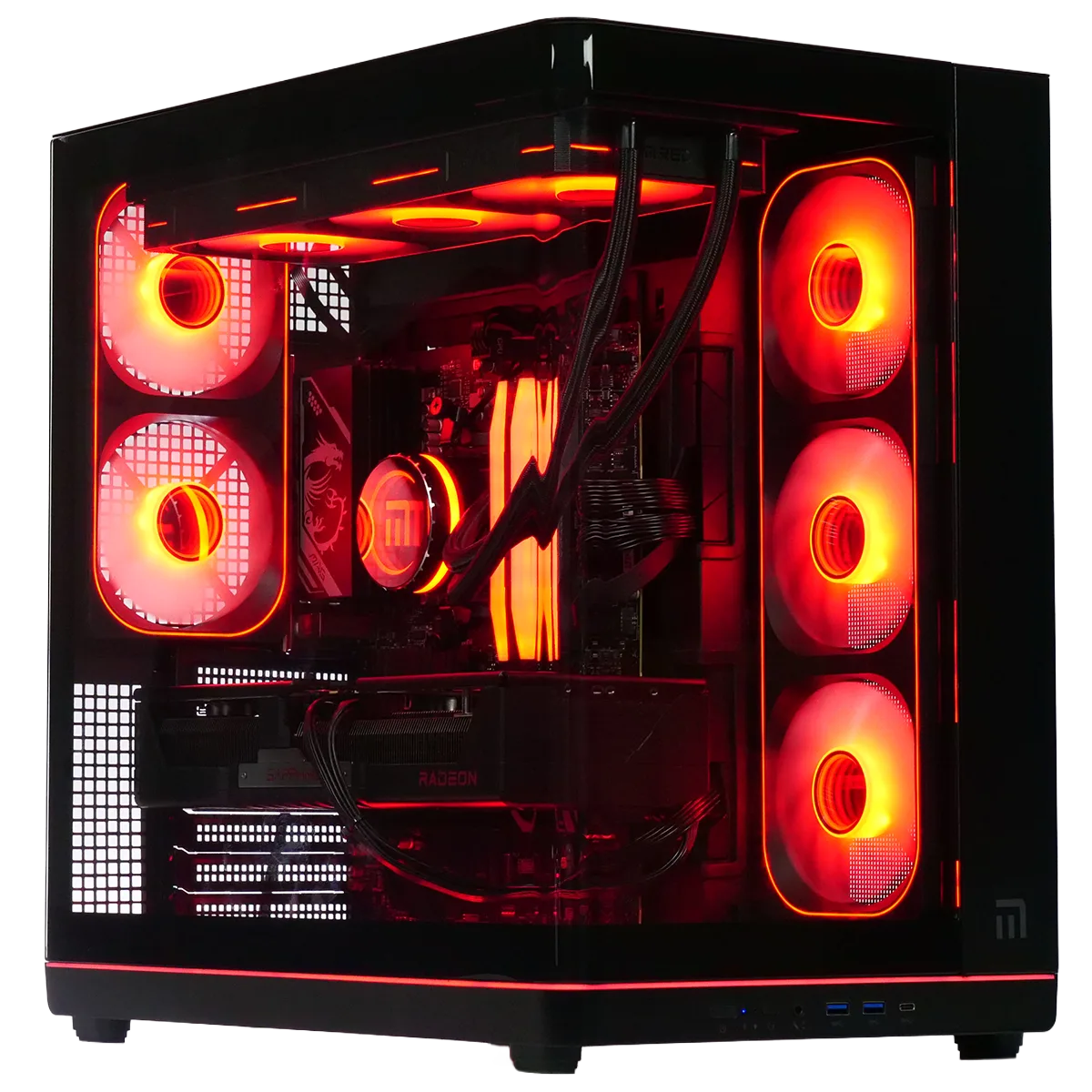 PLATINIUM - R7 9800X3D/9070XT/32Go/2To, vue 1