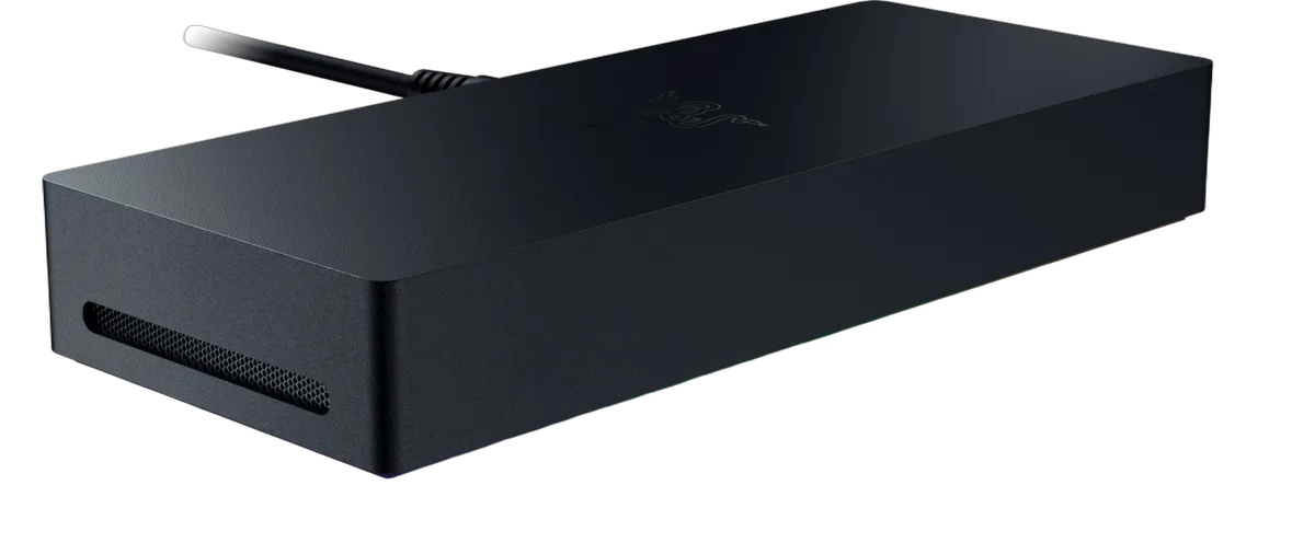 Razer Thunderbolt 5 Dock Chroma Noir - EU, vue 2