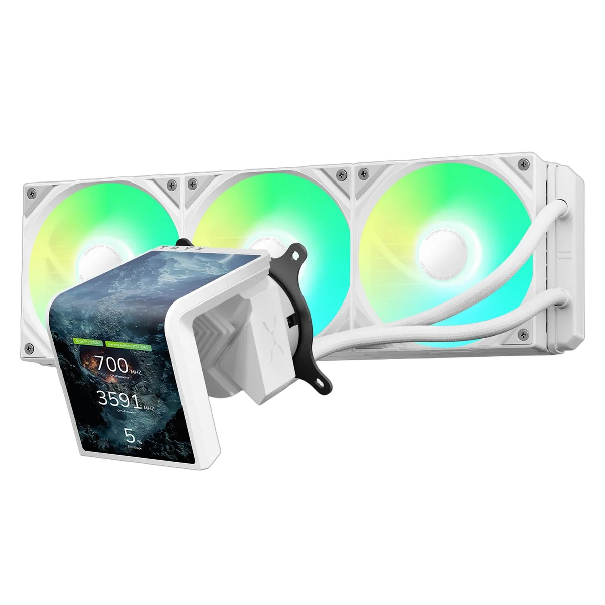 TRYX PANORAMA SE ARGB 360 - Blanc, vue 2