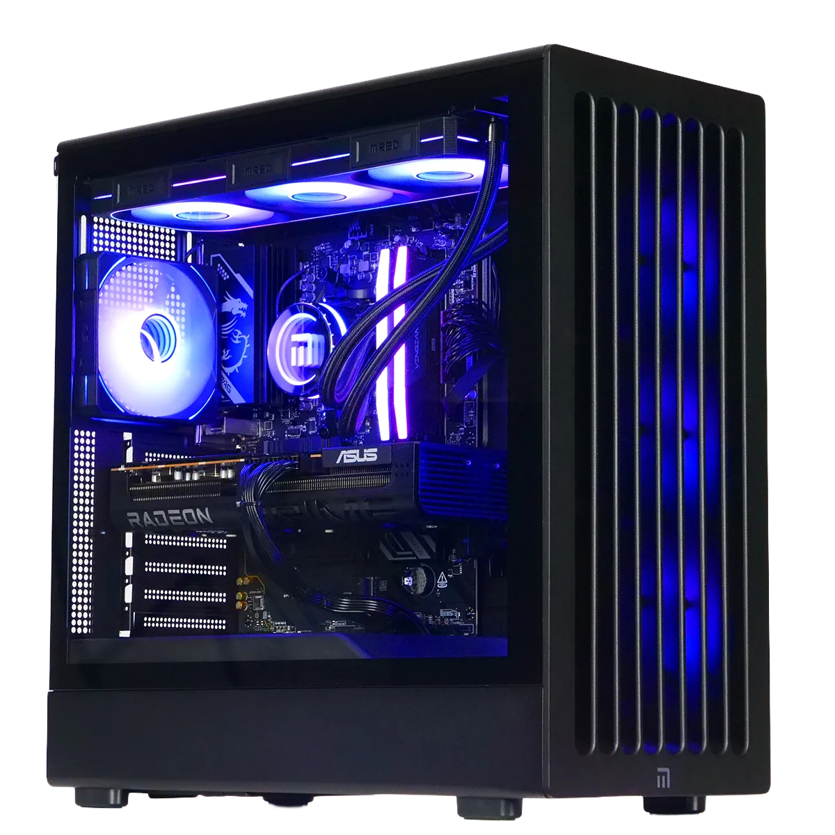 GOLD - R7 7800X3D/9070XT/32Go/1To, vue 1