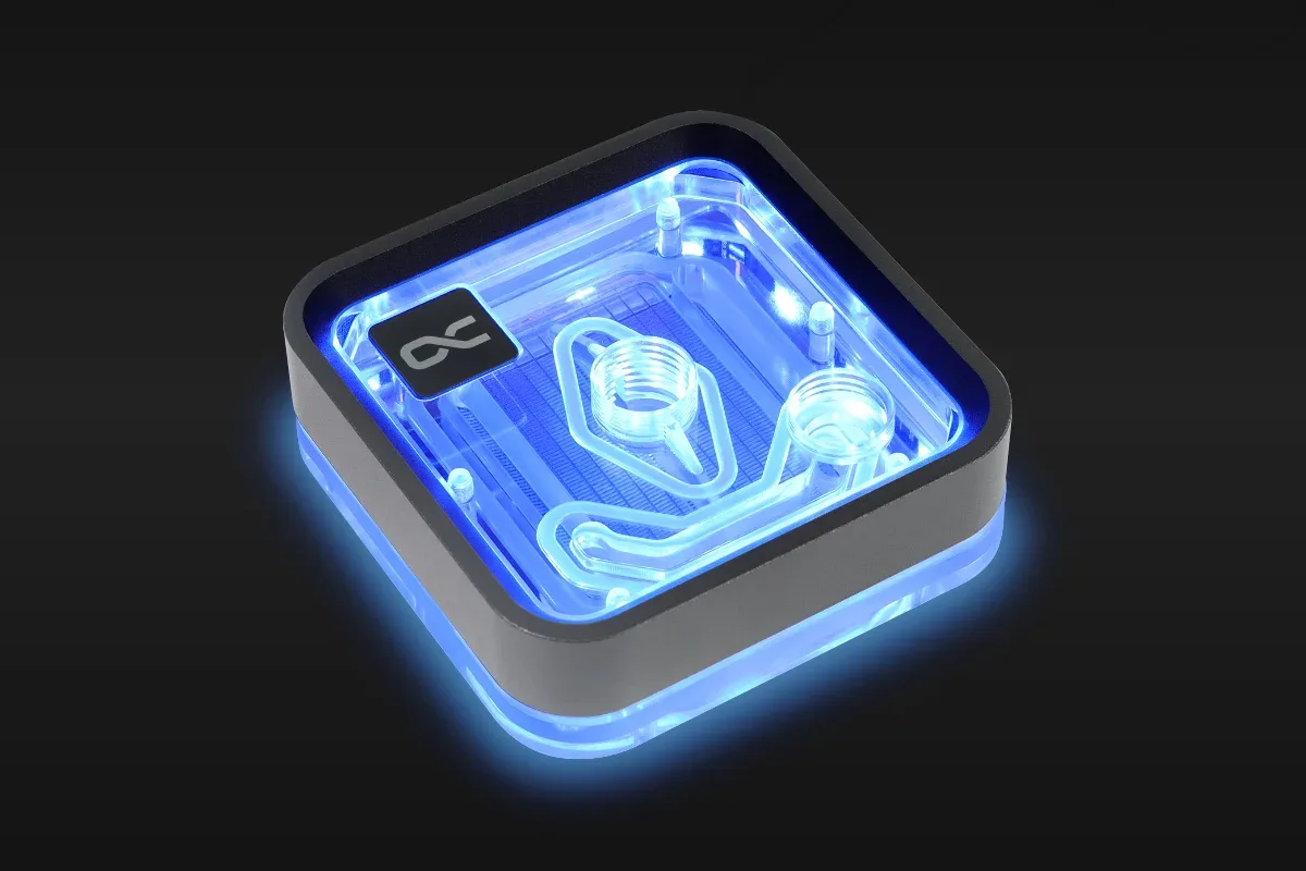 Alphacool Waterblock CPU Core 1 LT Aurora Acrylic, vue 2