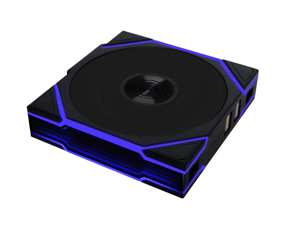 Lian-Li UNI FAN TL Sans fil LCD ARGB PWM + Contrôleur - Pack 3x120mm - Noir-Seconde Vie, vue 4