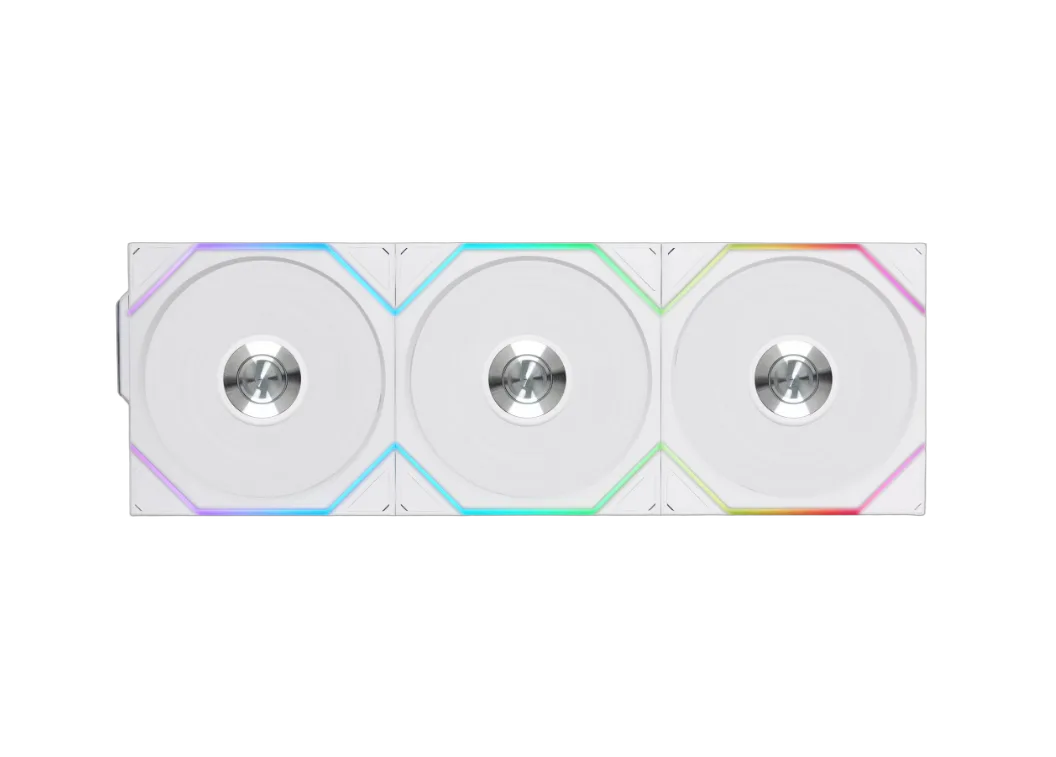 Lian-Li UNI FAN TL Sans fil ARGB PWM - Pack 3x120mm - Blanc, vue 2