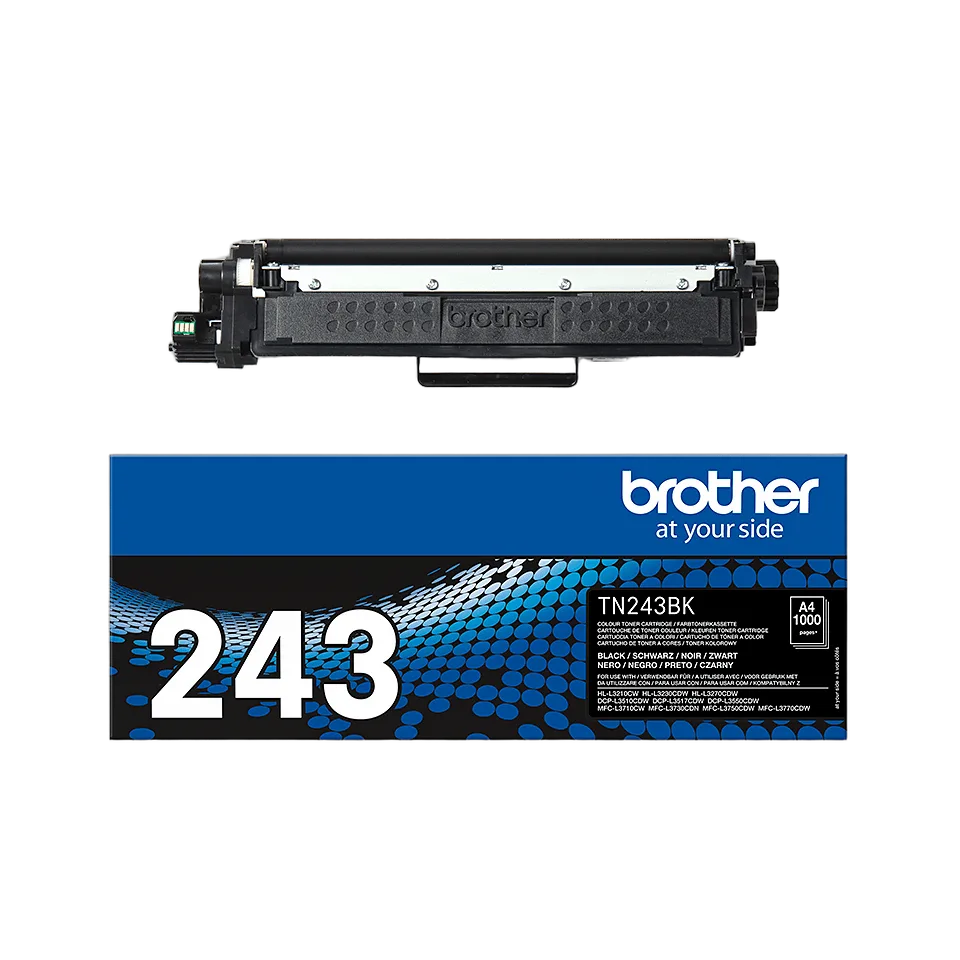 Compatible Brother Toner Noir TN-243BK, vue 1