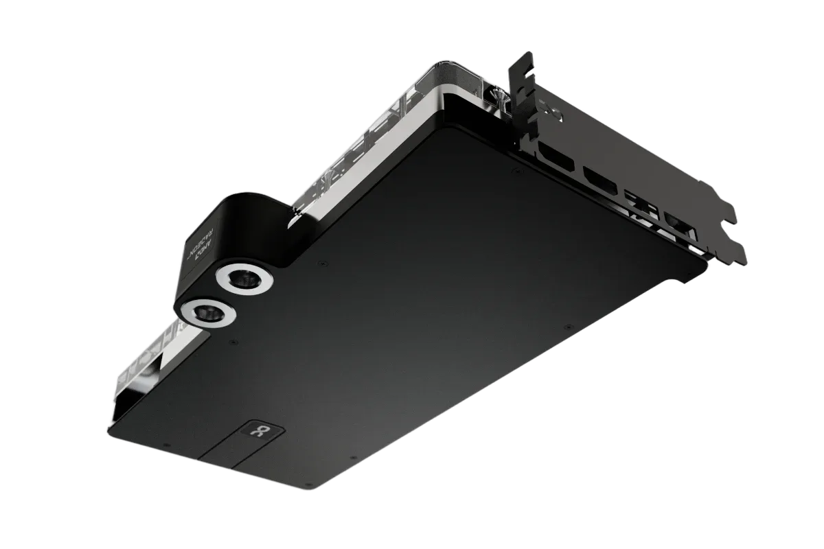 Alphacool Core RX 9070 XT Taichi avec Backplate, vue 2