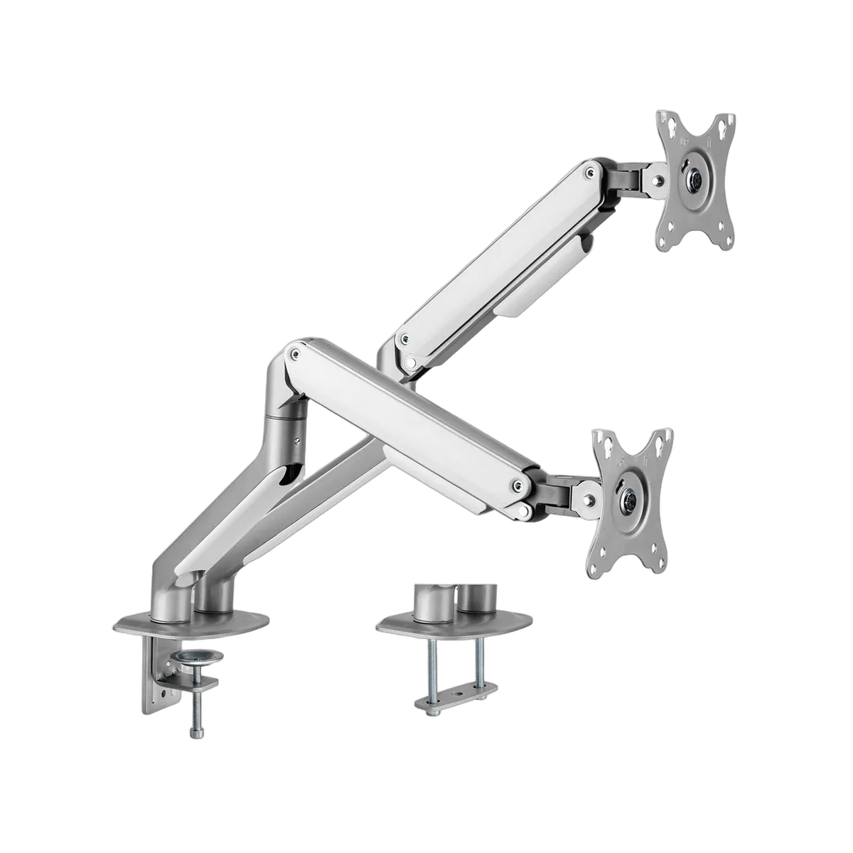 Kimex International Support de bureau Full Motion 2 écrans 17"- 32" VESA Max 100x100 Charge Max 18Kg, vue 2