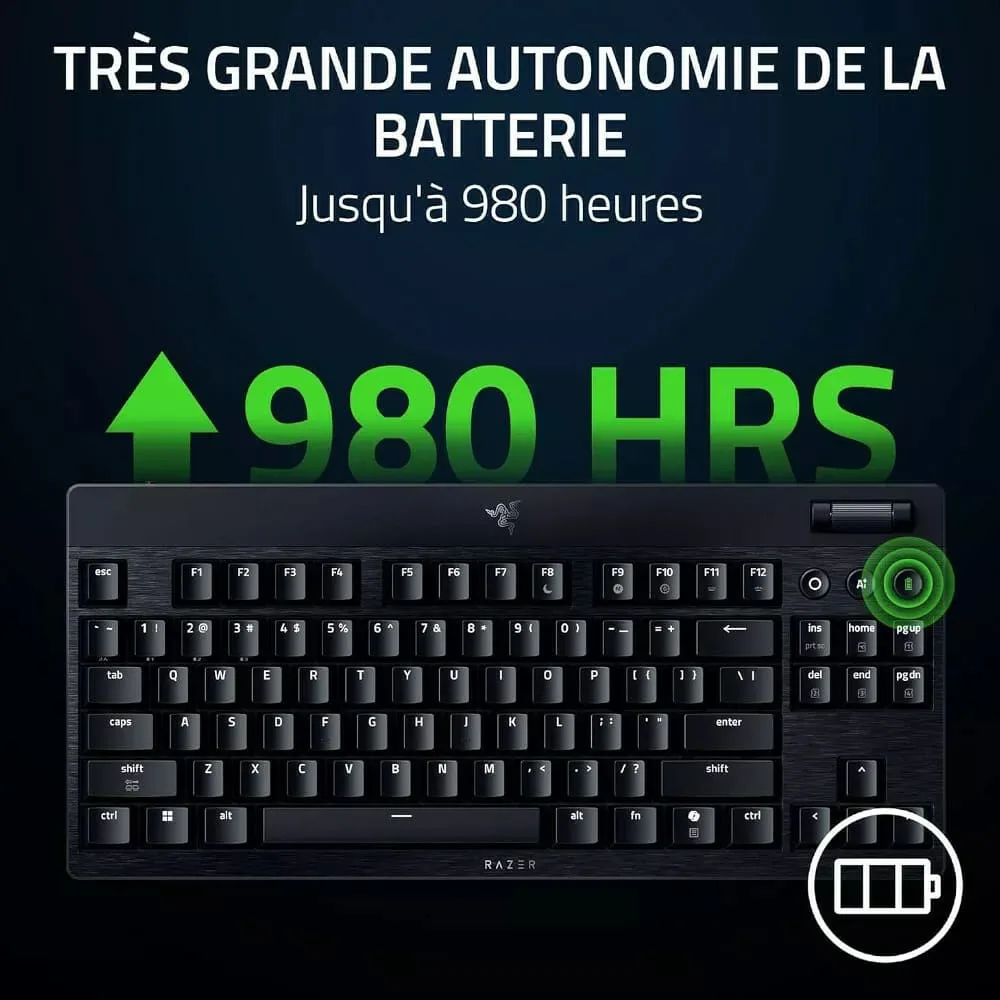 Razer BlackWidow V4 TKL LP HyperSpeed - Orange Switch-Seconde Vie, vue 7