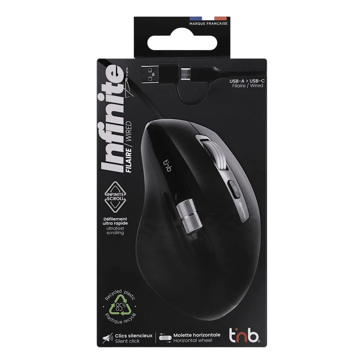 T'nB Infinite Pro - Sans-Fil - Noir, vue 3