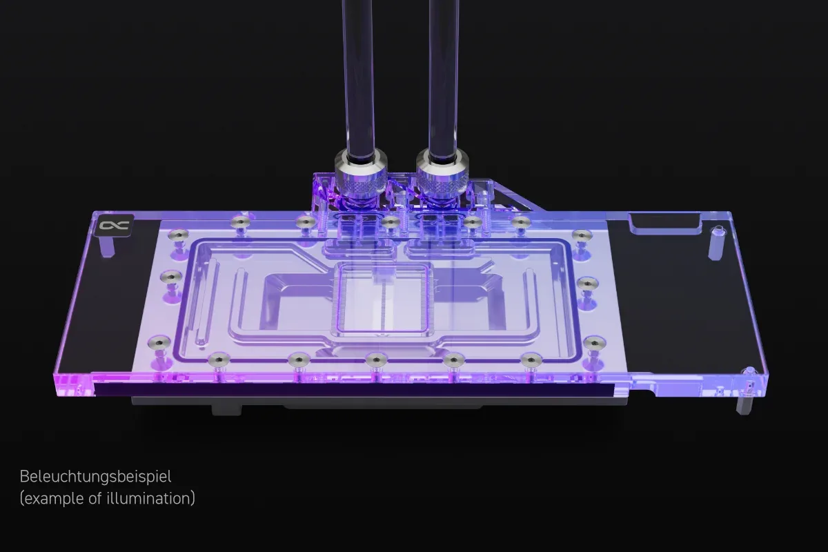 Alphacool Eisblock Aurora ARGB pour RX 7900XT, vue 2