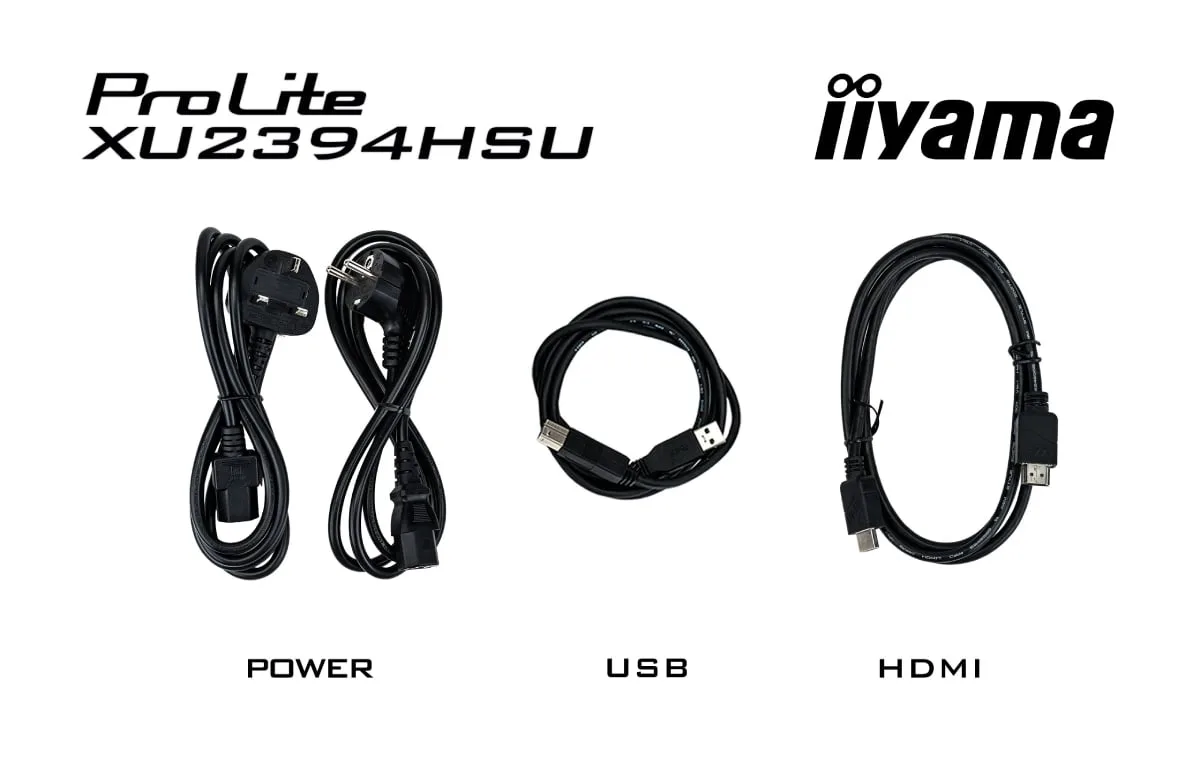 Iiyama PROLITE XUB2293HSU-B6 - 21.5" FHD 100Hz IPS 1ms Pivot-Seconde Vie, vue 7