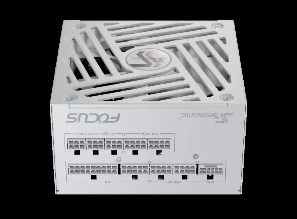 Seasonic ATX 750W 80+ Gold - FOCUS-GX-750-V4-WHITE, vue 8
