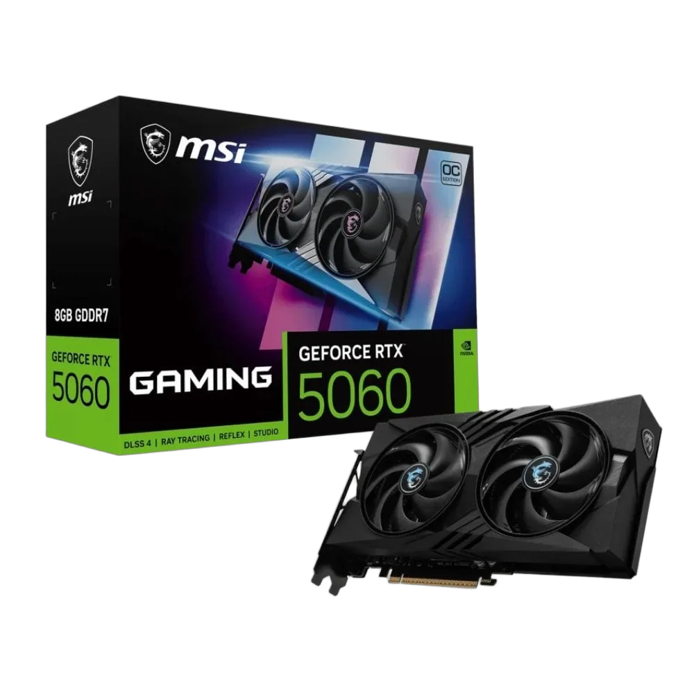 MSI GeForce RTX 5060 8G GAMING OC V1, vue 1