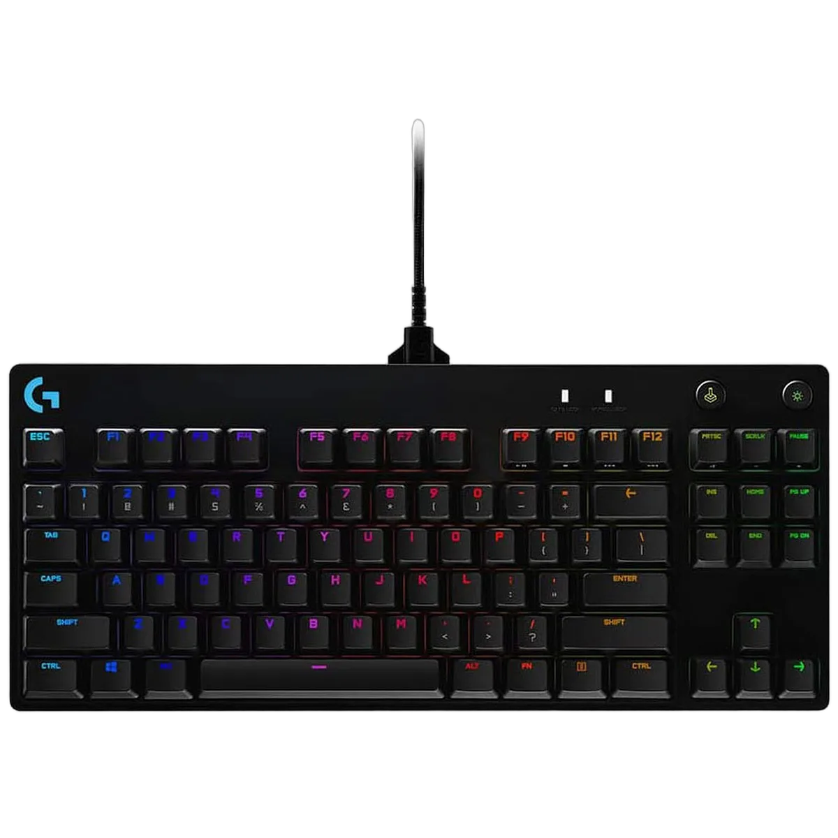Logitech G Pro TKL - Mécanique - Filaire - RGB - Noir, vue 1