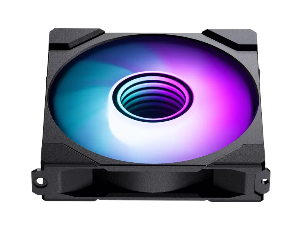 Phanteks M25 Gen2 PWM Noir 120mm D-RGB, vue 3
