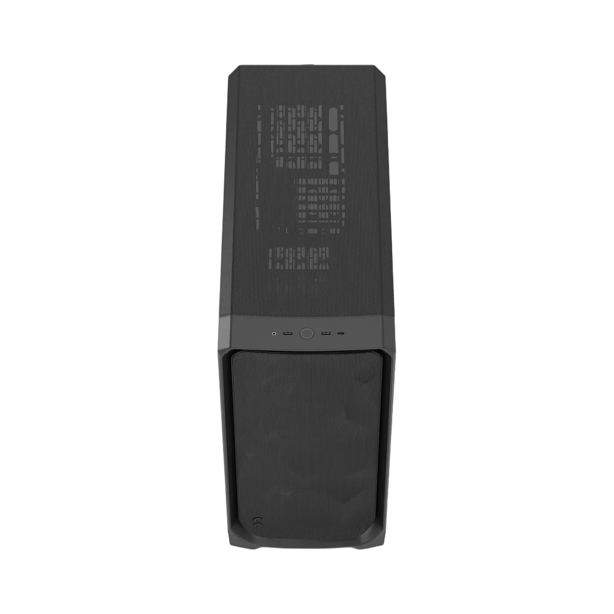 Fractal Design Meshify 3 XL Solid Noir - MT/Sans Alim/E-ATX, vue 3