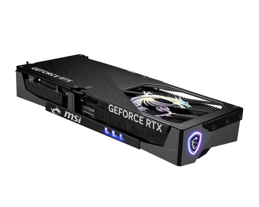 MSI GeForce RTX 5070 Ti 16G GAMING TRIO OC, vue 5