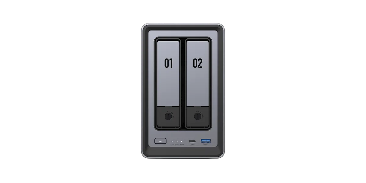 UGREEN DXP2800 - 2 Baies, vue 3