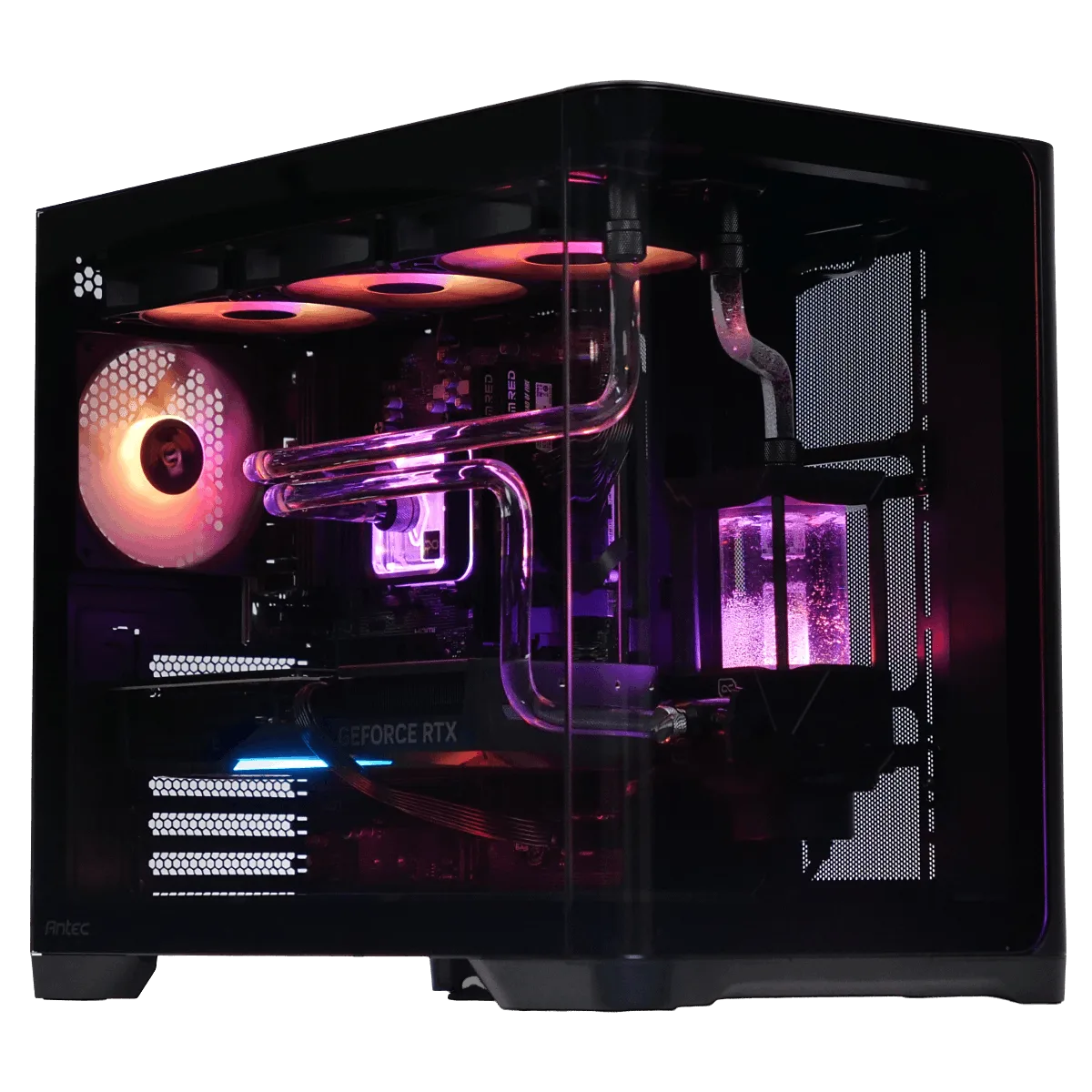PLOUF! - 7800X3D/32Go/1To/5070Ti WC, vue 1
