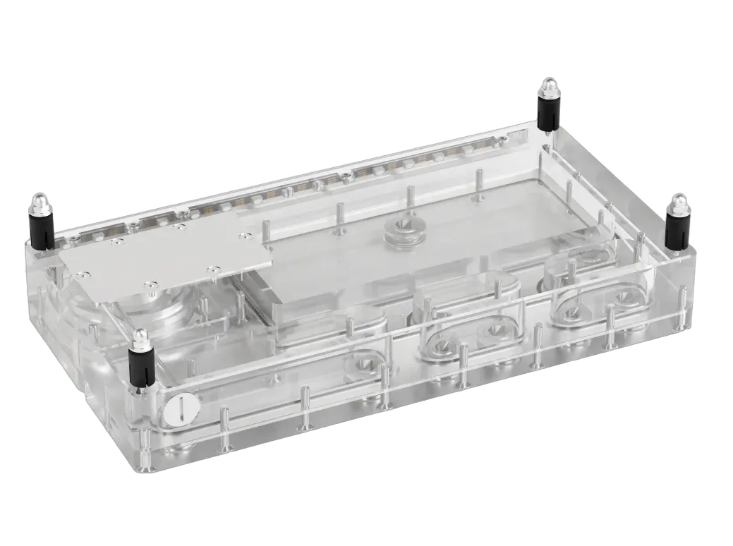Alphacool Core Distro Plate 280 Left D5 avec pompe VPP Apex, vue 3