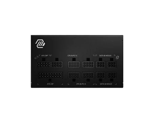MSI ATX 650W - 80+ GOLD - MAG A650GL, vue 3