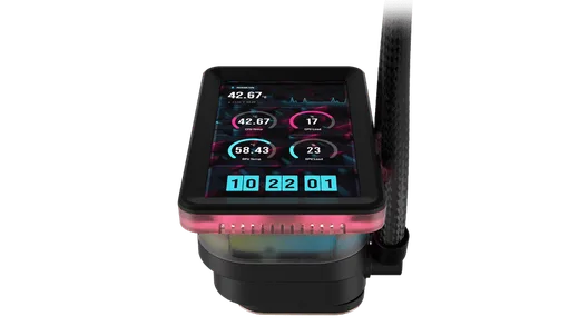 Corsair iCUE LINK TITAN II 360 RX LCD - 360mm - Noir, vue 4