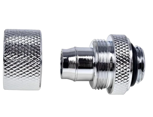 Alphacool Eiszapfen Fitting - 13/10/mm - G1/4 - Pack de 6 - Chrome, vue 2