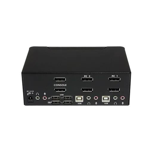 StarTech KVM 2xDisplayPort/USB/Audio - 2560x1600/60Hz