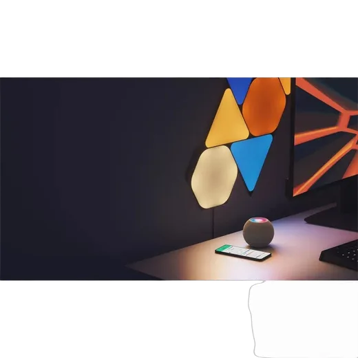 Nanoleaf Shapes Black Hexagons Pack Expansion - 3 pièces