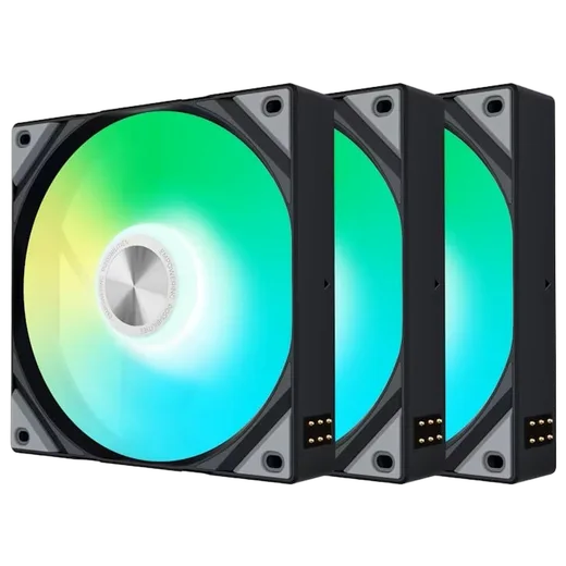 TRYX ROTA SL ARGB Reverse (Pack de 3x120mm) - Noir