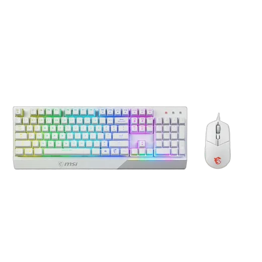 MSI Vigor GK30 COMBO WHITE, vue 1
