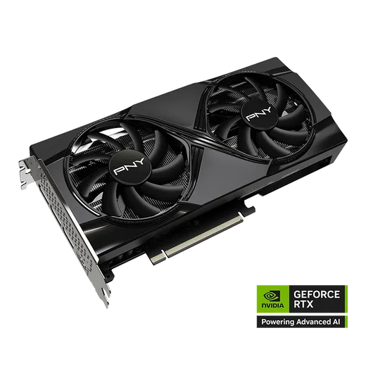PNY Nvidia GeForce RTX 5060 Ti 8G OC, vue 10