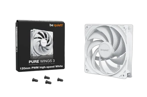 be quiet! Pure Wings 3 120mm PWM High-Speed Blanc