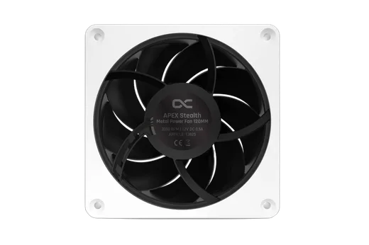 Alphacool Apex Stealth Metal 120mm - 3000rpm Blanc