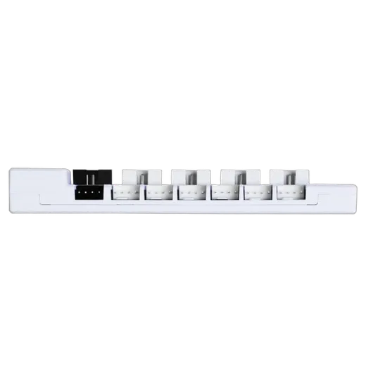 Lian-Li EDGE HUB, 4x USB, 6x PWM - Blanc, vue 2