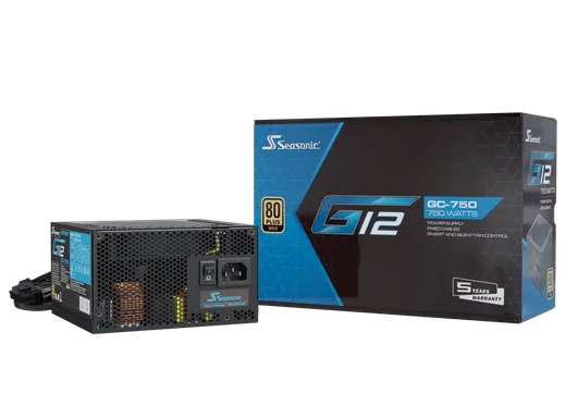 Seasonic ATX 750W 80+ Gold - G12 GC-750 - SSP-750RT2