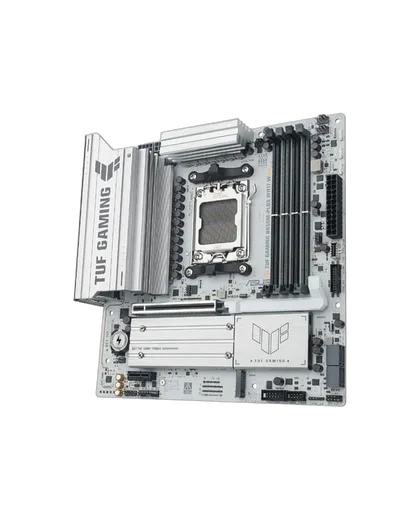 Asus TUF GAMING B850M-PLUS WIFI7 W, vue 3