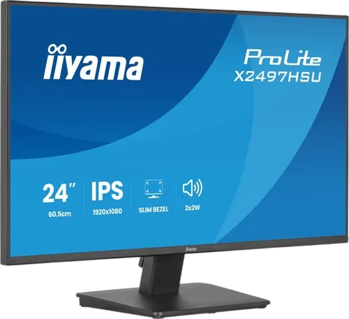 Iiyama Prolite X2497HSU-B1 - 23.8" FHD 120Hz IPS 4ms Adaptive Sync