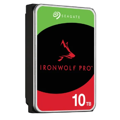 Seagate 10To IronWolf Pro SATA III 256Mo - ST10000NT001, vue 3