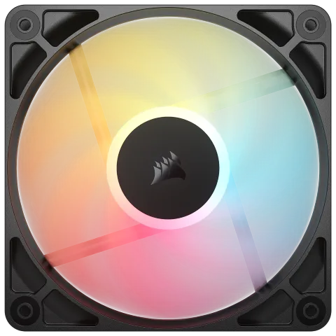 Corsair RS120-R ARGB (Pack 3x120mm) - Noir, vue 7