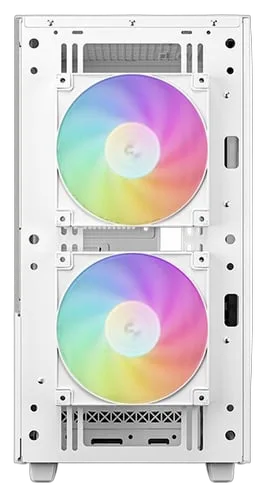 Deepcool CH360 DIGITAL Blanc - GT/Sans Alim/Micro-ATX, vue 4