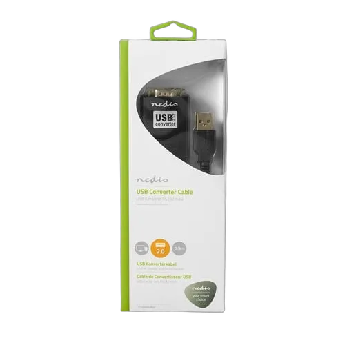 Câble Noir AD-USB-SERIAL-DB9 mâle - USB