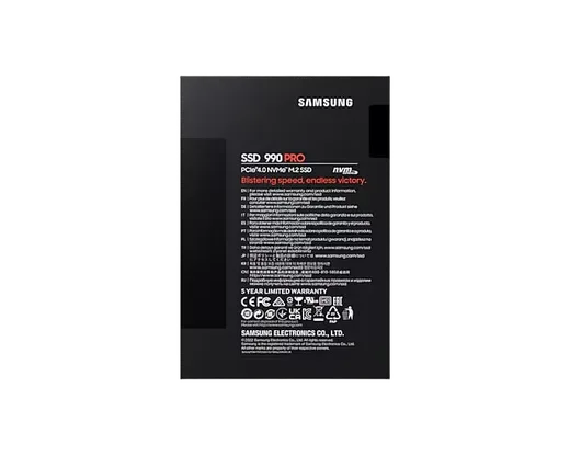 Samsung 990 PRO 1To M.2, vue 6