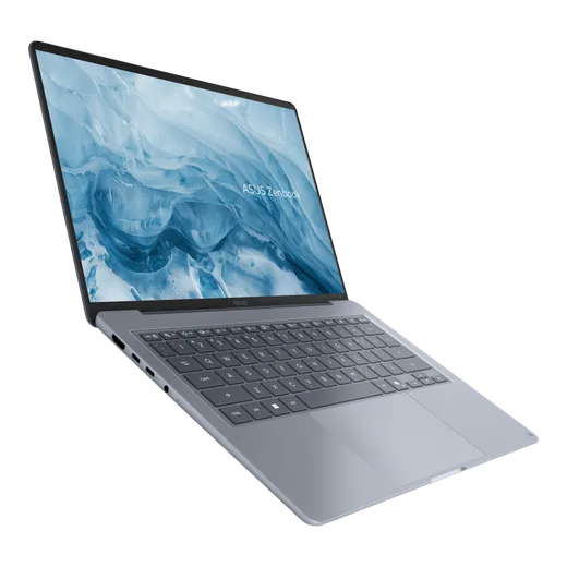 Asus Zenbook UX3480QA-ISSU11W - 14" OLED FHD+ Snapdragon X X1-26-100 8Go 256Go W11, vue 11