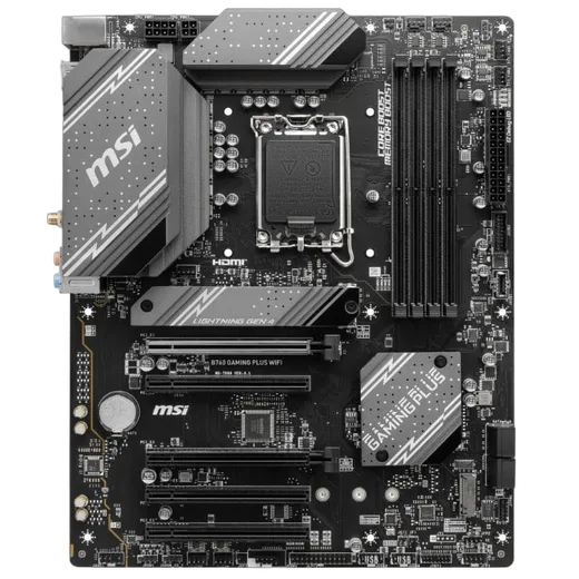 MSI B760 GAMING PLUS WIFI, vue 4