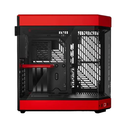Hyte Y-60 Rouge - MT/Sans alim/ATX