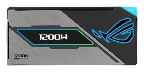 Asus ATX 1200W - 80+ Platinum - ROG Thor 1200P3 Noir, vue 2