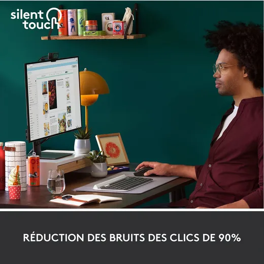 Logitech Signature M650 L - Sans-Fil - Graphite