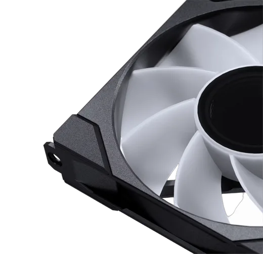 Phanteks M25 Gen2 PWM Reverse Airflow Noir 120mm D-RGB, vue 6